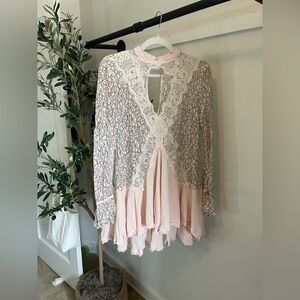 Free people lace shirt
